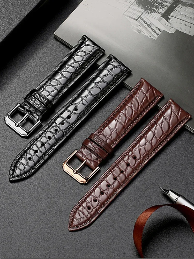 Affordable Trendy Crocodile Leather Watch Strap A1338012/B975-CROCT_K0009234 main image 0