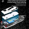 HJ809 Remote control boat one click decoupling lighting toy racing net 2.4G Rc Fishing Net Pulling Boat Fishing Boat 1