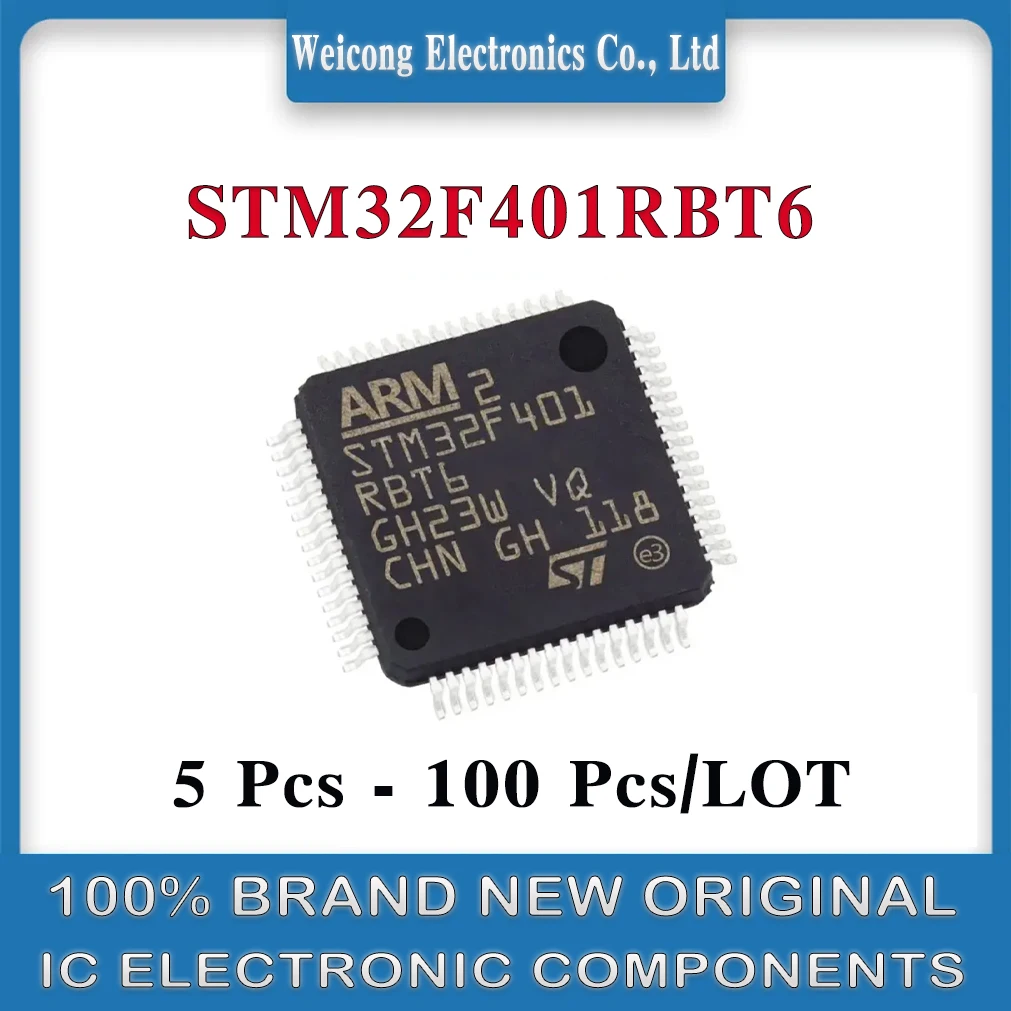 

STM32F401RBT6 STM32F401RBT STM32F401RB STM32F401R STM32F401 401RBT6 STM32F40 STM32F4 STM32F STM32 STM3 STM IC MCU Chip LQFP-64