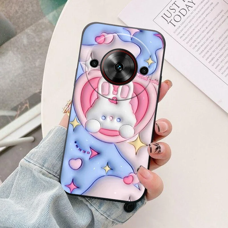 Astronaut Silicone Camera Protection Back Cover - Colorful Coque