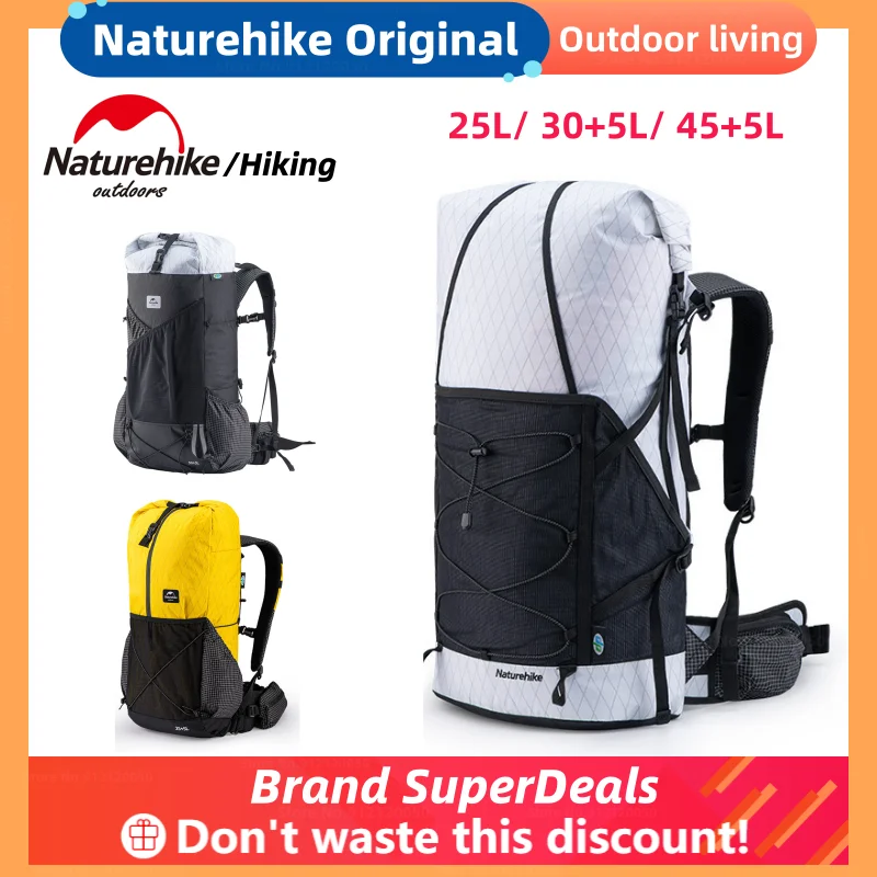 Naturehike Оригинальная дорожная сумка Рюкзак для кемпинга Походный армейский