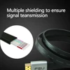 cable compatible HDMI 4K x 2K haute vitesse 2.0 câble compatible HDMI 3D