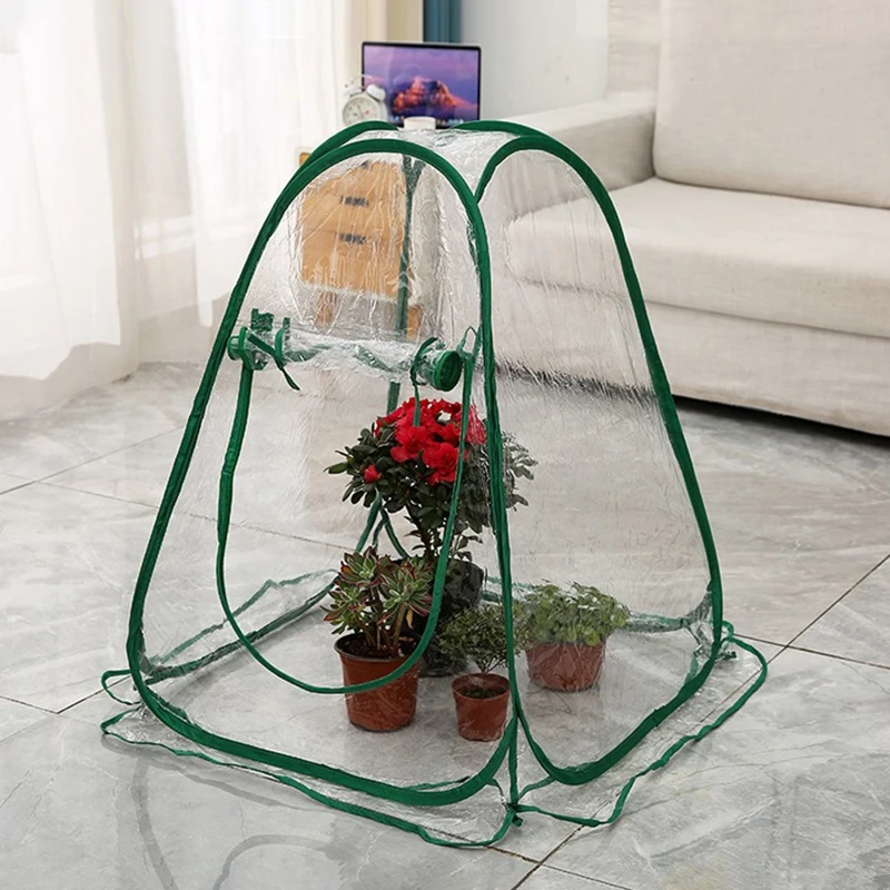 Pop-Up Portable PVC Greenhouse Grow Tent