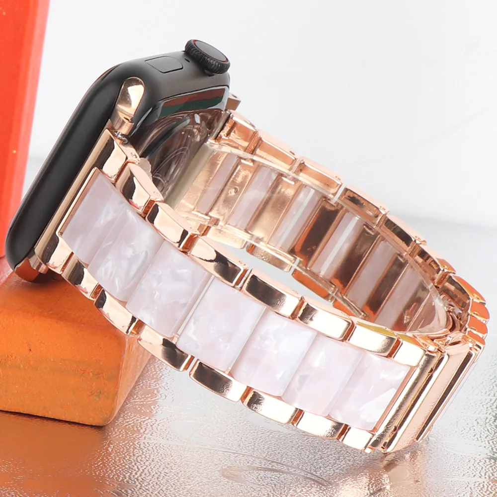 Dual-Tone Adjustable Band for Smartwatch - Unisex Strap Bracelet