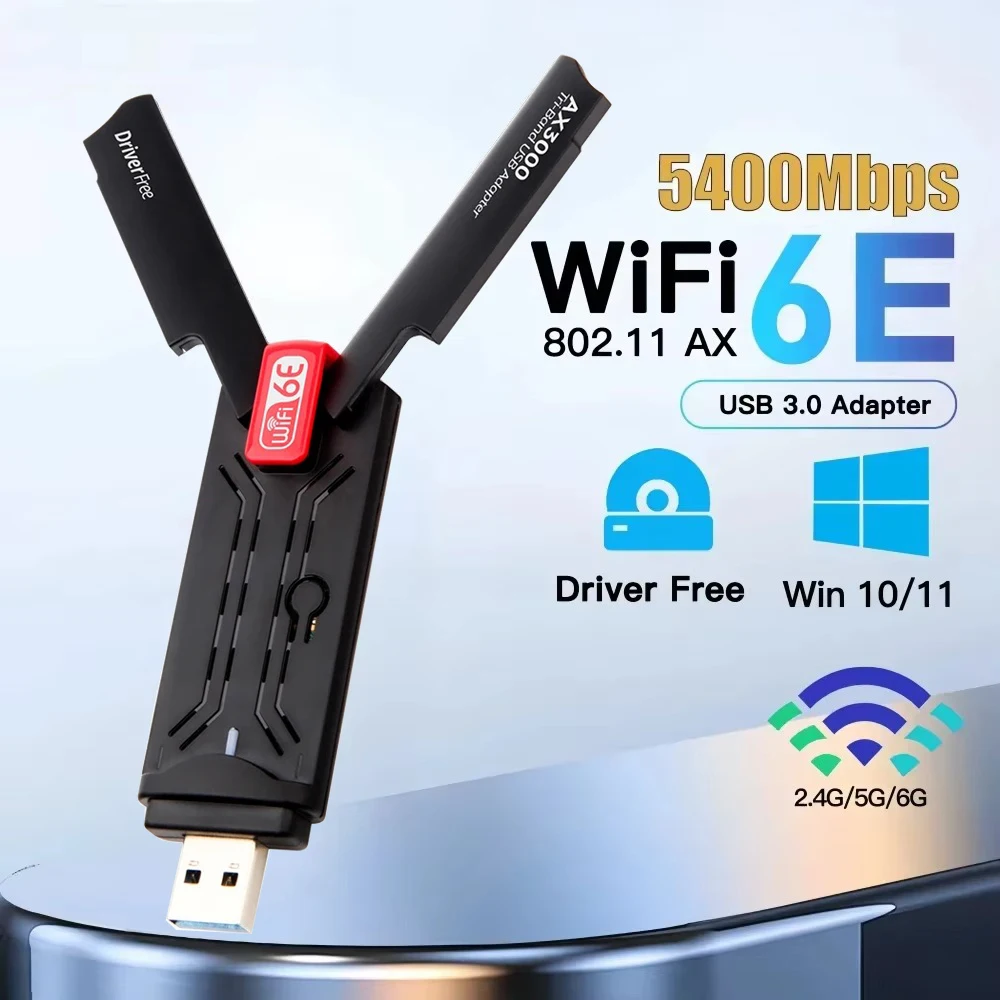 RUIZHI WiFi 6 WLAN Stick für PC, AX900bs Dual Band Internet Stick