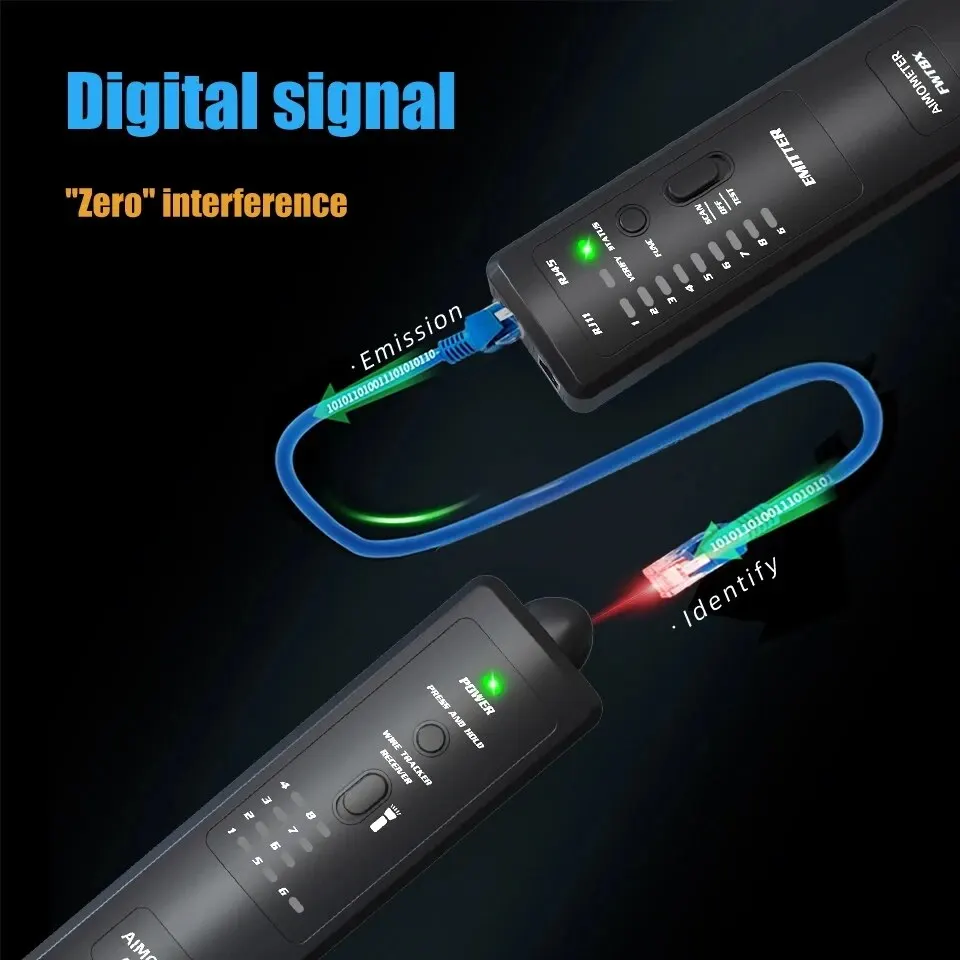 BSIDE Network Cable Tracker Finder Telecom Tool 60V