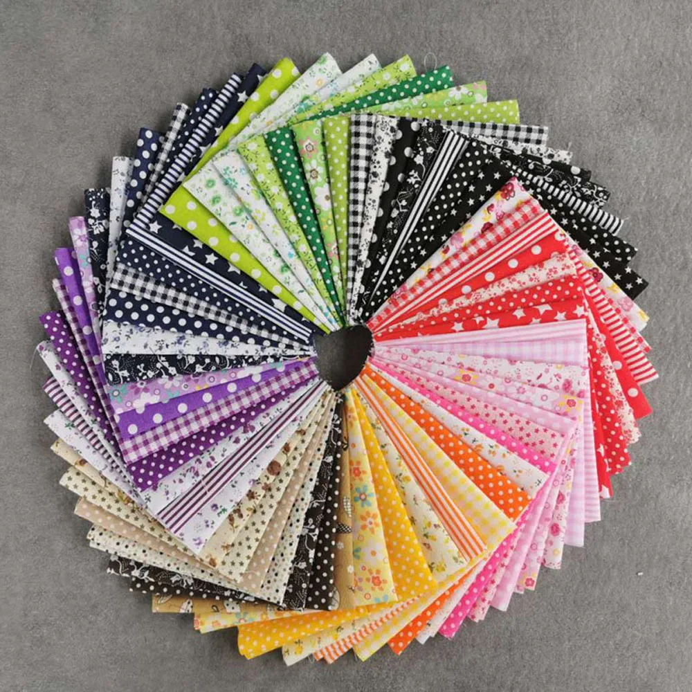 Cotton Fabric Cloth For Tissue Sewing Quilting Fabrics Needlework Print Material DIY Handmade Clothes Accessories Crafts