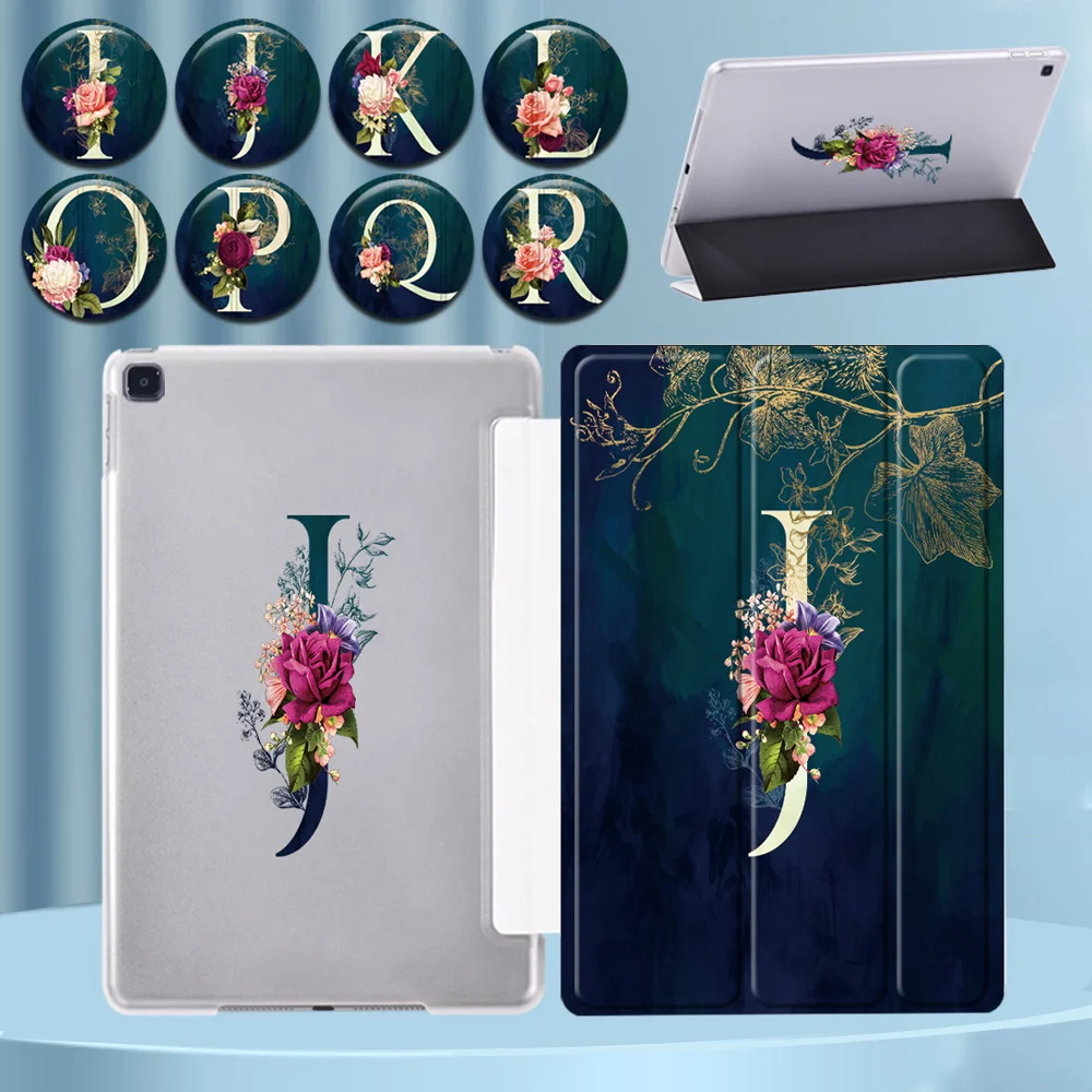 Capa para Tablet com Suporte Dobrável Tri-fold Capa para Samsung Galaxy Tab a8 10.5 Tab a7 Lite 8.7 Tab a7 10.4 Tab a 10.12023