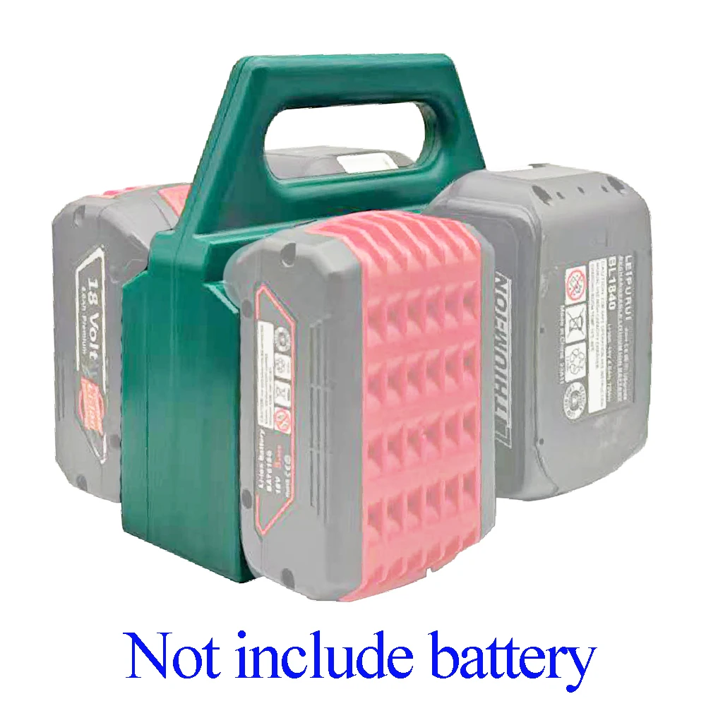 배터리 케이스 마운트 홀더 보관 랙 브래킷 마키타 18V 리튬 이온 배터리용 M18용 보쉬용 디월트용 밀워키용