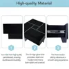 Coffee Table with 4 Hidden Storage Compartments, Table with Extendable Sliding Tabletop, UV High-gloss Design Center Table 4