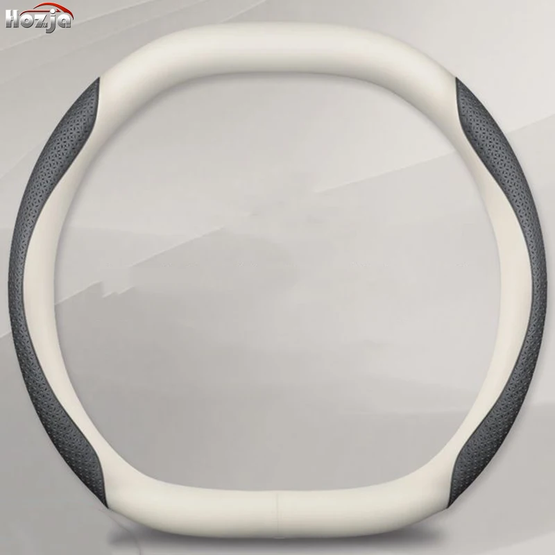 Premium Breathable Non-Slip Leather Steering Wheel Cover - Car Styling Auto Accessory