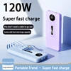 200000mAh High Capacity Power Bank 120W Super Fast Charging Mobile Power External Battery For iPhone Samsung Huawei New 2025 1