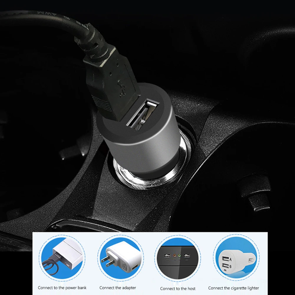 Car Electric Heating Cushion USB 5V Heated Car Seat Pad Comfortable Non Slip Warmer Cover Scratch Resistant Interior Accessories