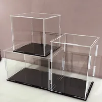 Transparent Display Box Model Car Model Dust Cover Acrylic Box Display Frame Injection Molding Display Box Dustproof Storage Box 1