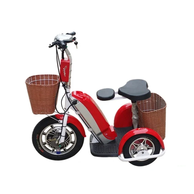 Professional production unique design 500w 3 wheel adult electric tricycle with high quality custom