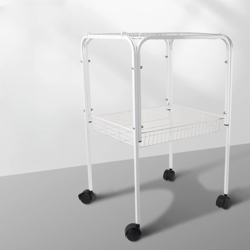 

Move Budgie Bird Cage Shelf Clear Metal Courtyard Large Bird Cage Speciality Accessories Oiseaux Accessoires Pet House QF50NL