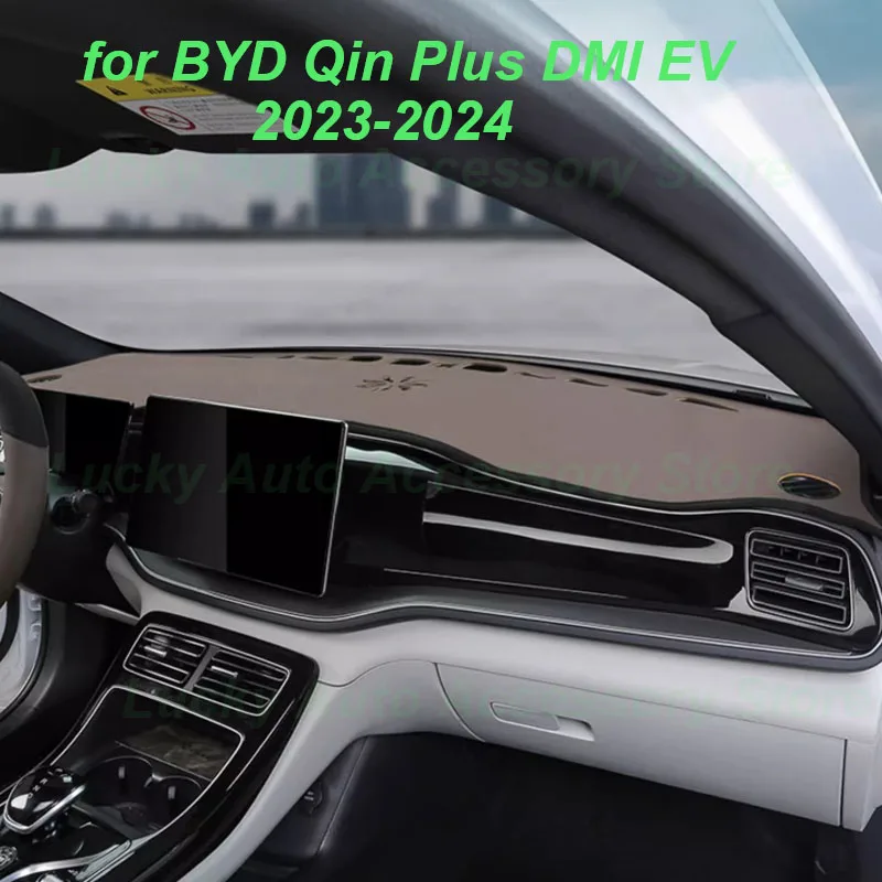 

Car Light-proof Pad for BYD Qin Plus EV DMI 2023-2024 Car Dashboard Pad Sunshade Pad Instrume Panel Cover Interior Accessories