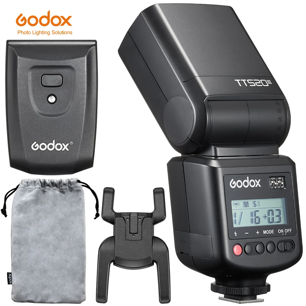 갓옥스 TT350 TT520 TT520III TT600 TT600-S TT685 TT685II TTL HSS 카메라 플래시 스피드라이트 2.4G 무선 X 시스템 (C/N/S/F/O 호환)