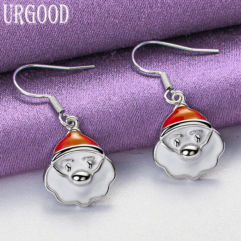 

925 Sterling Silver Cute Character Earrings For Women Party Engagement Wedding Gift Fashion Jewelry