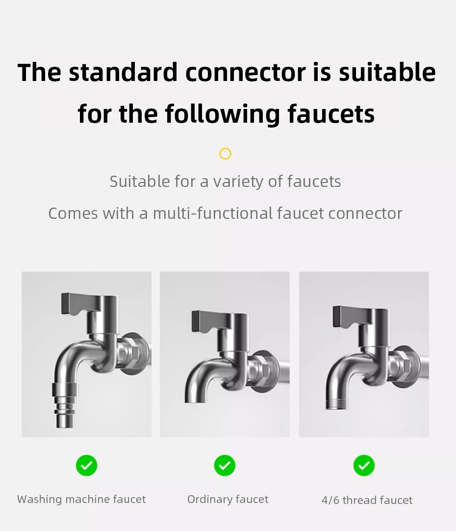 Portable Garden Hose Reel Wall-Mounted Water Hose Rack with 10M/15M Hose Retract