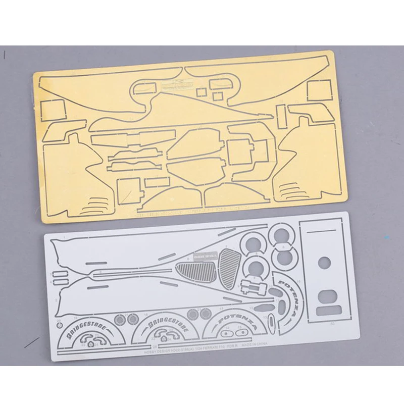 Hobby Design 금속 모델 자동차 수공예 모델 세트, R PE + 금속 부품 수정, 1/24 HD02-0189 F10 디테일업 세트