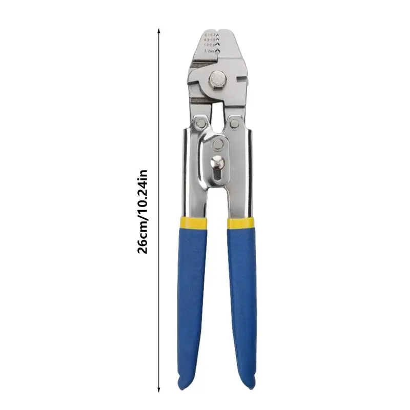 Electrical Connector Pliers Ratcheting Wire Terminal Crimper Multi-function Wiring Hand Tool Wire Stripper Cable Stripper For