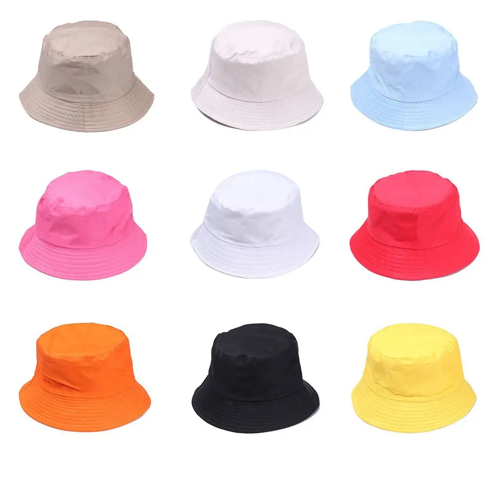 Bucket Hats Women Men Anti-UV Beach Sun Summer Sunscreen Panama Outdoor Foldable Portable Fisherman