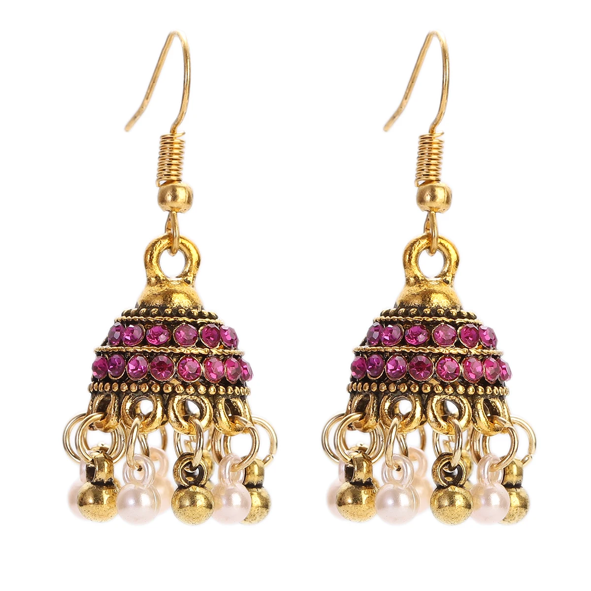 MWOOT Mollette per Capelli Piuma Donne, Estensioni dei Capelli Piuma Indiano, Collana Etnico con Perline in Legno, Orecchini con Piume di Pavone Bohemien, Gioielli Rétro per Carnevale Mascherata