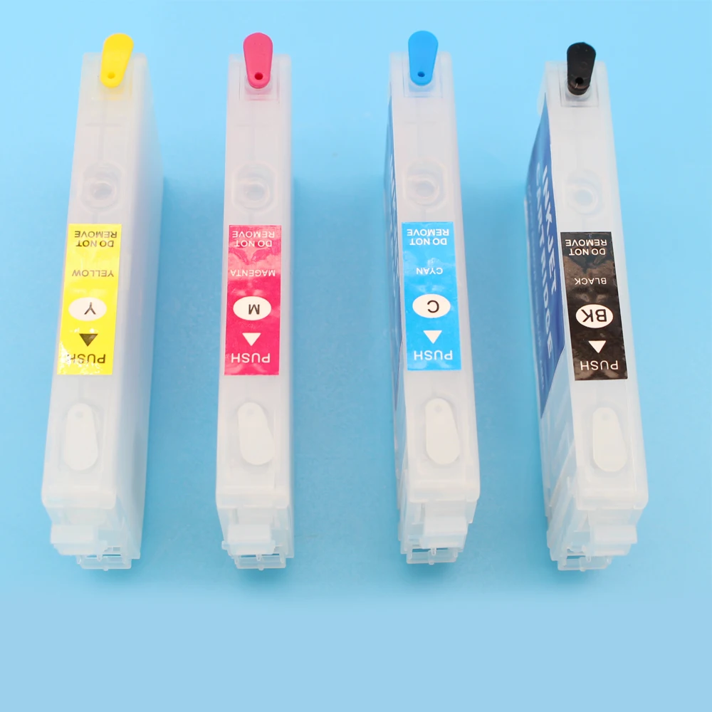 T812 812XL 405 Refillable Ink Cartridge Without Chip for Epson WF-3820 WF-4820 WF-4825 WF-7820 WF-7840 WF-7310 Printer