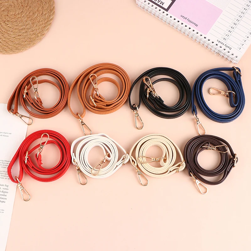 

1PCS 1.2CM Wide Leather Bag Strap Accessories For Handbags Shoulder Bag Strap For Crossbody Replacement Strap For Bags