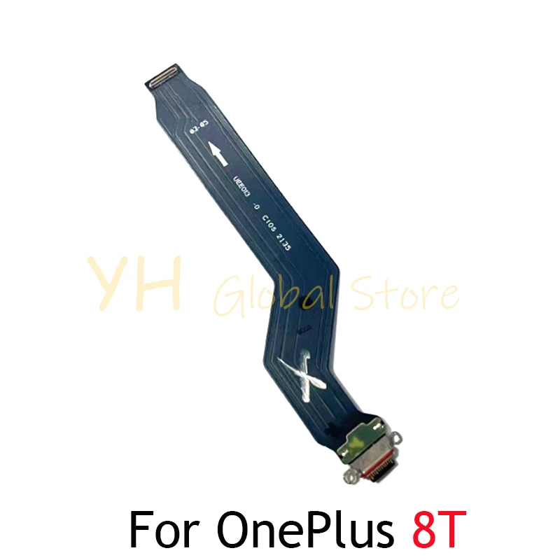 

For Oneplus 8 8T Pro USB Charging Port Dock Connector Flex Cable Repair Parts