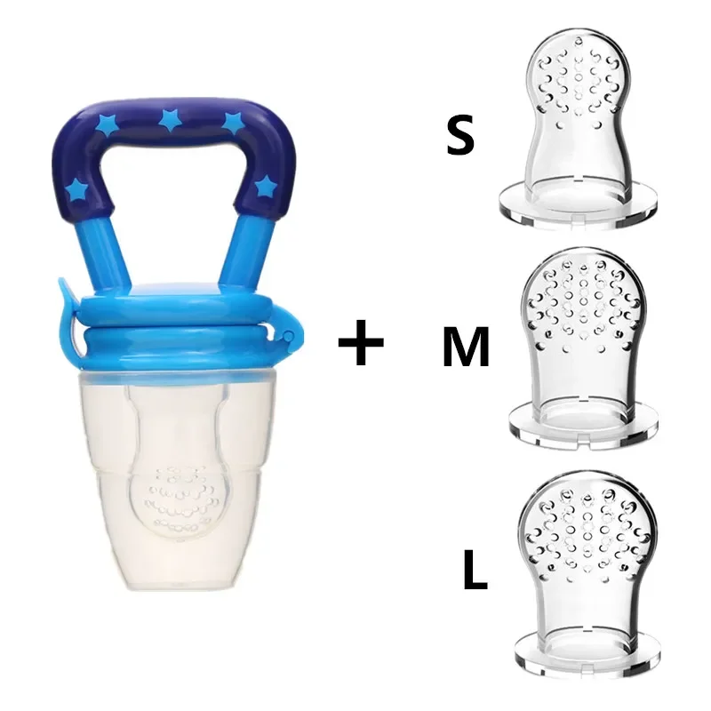 Pacifier Fresh Food Nibbler Fruit Feeder Nipples for Baby Infant Pacifier Feeder Nipple Silicone Teat Bottles 1Set silicone pacifier,silicone fruit feeder,silicone baby feeding bottle
