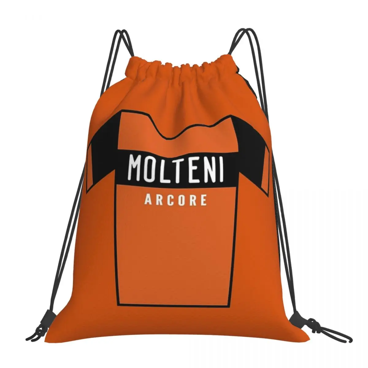 

Retro Jerseys Collection - Molteni Backpacks Portable Drawstring Bags Drawstring Bundle Pocket Sports Bag Book Bags For Travel