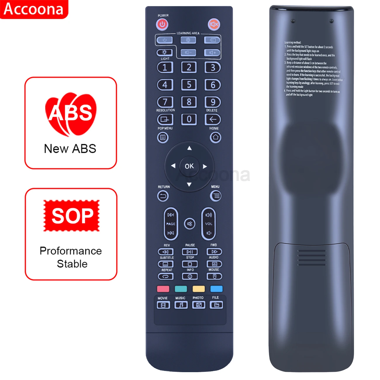 テレビリモコン Zido-z9s,z9x,z10 pro,x20,x20pro,z1000,z1000pro,およびuhd2000