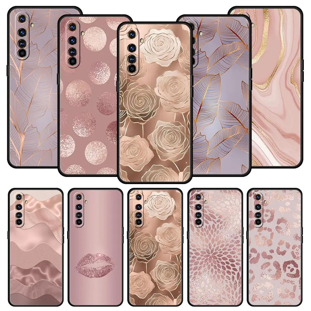 Elegant Rose Gold Art Case - Premium Protective Cover