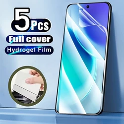 5 - Pack Soft Clear Hydrogel Screen Protector Film - Vivo X50 (5PCS)