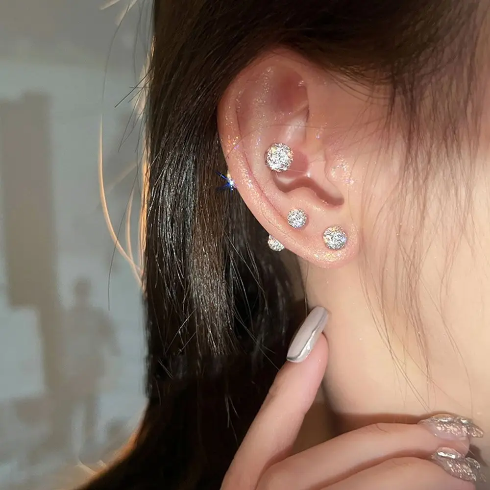 

Ear Stud Navel Nail Eyebrow Nail Women Jewelry Body Jewelry Full Rhinestone Stud Earrings Piercing Jewelry Ear Bone Nail