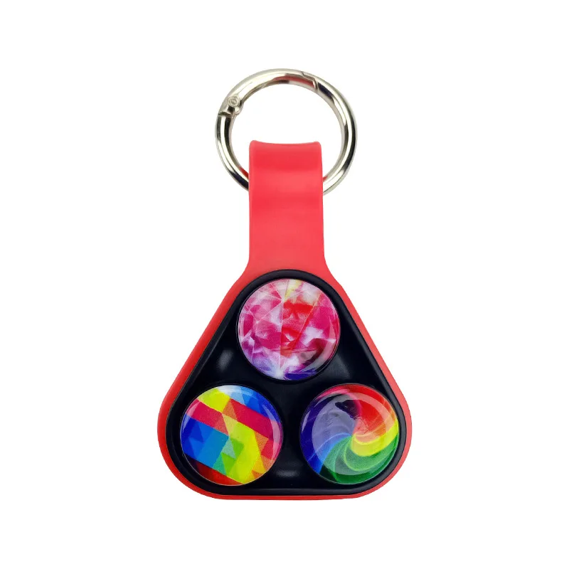 

Triangle shape Hand Spinner Series Elastic Magnet Fidget Toys Colorful Decompression toys For Adults Kids Christmas Gifts