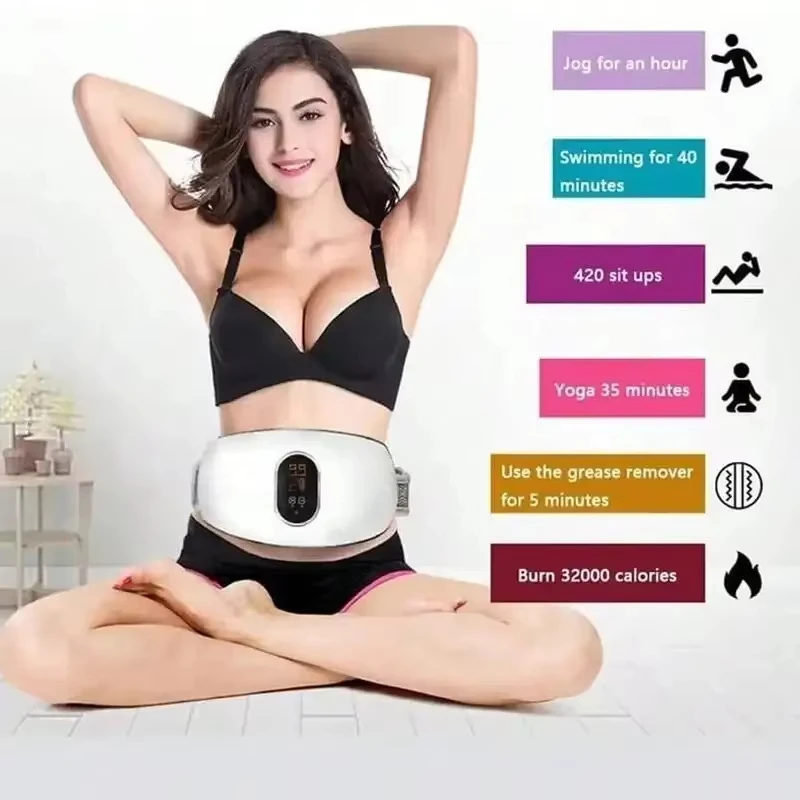 Vibrerend massageapparaat voor buikvet en tailleversteviging_voghion.com