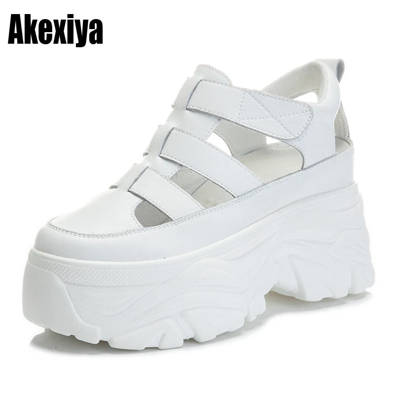 leather platform tennis shoes