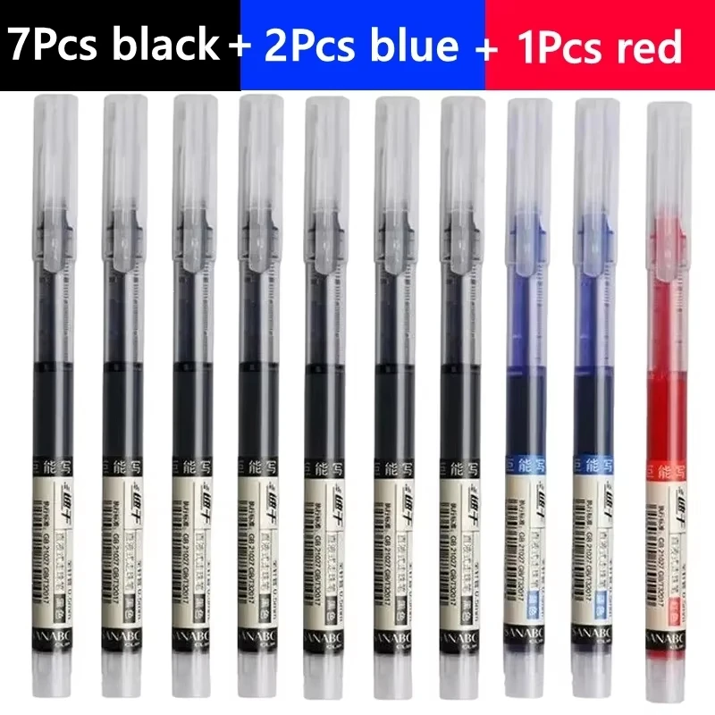 7black 2blue 1red