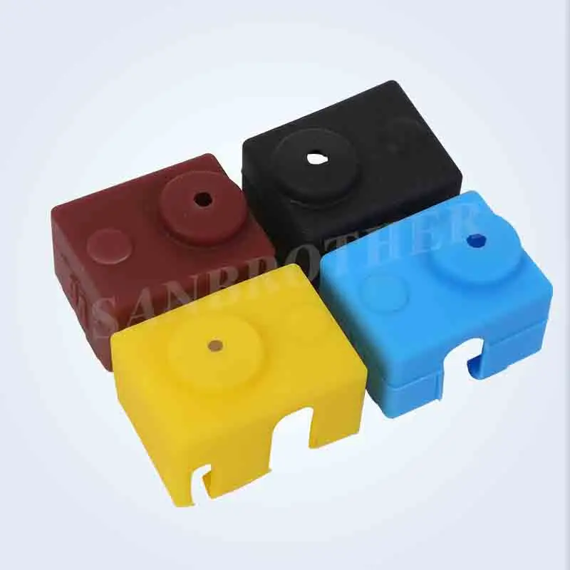 5 Stück 3D Drucker Vulkan Silikon Socken Für Artillerie X1 – Schutz Für Extruder & Heizblock