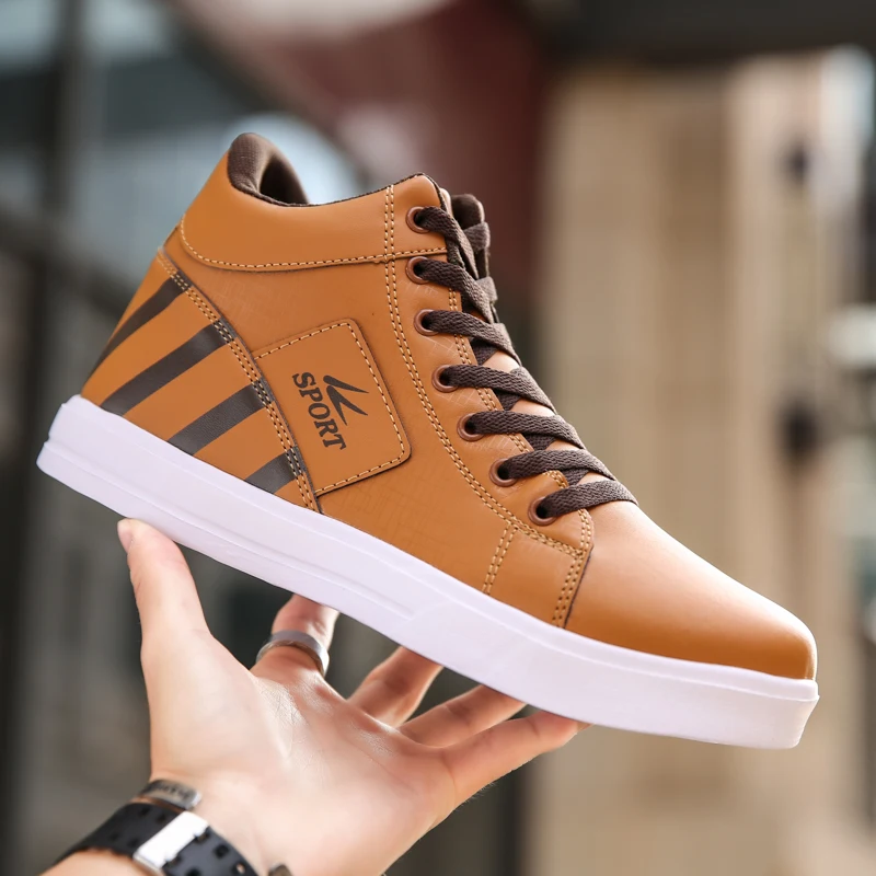 Hot Fashion Brand Men High Top Skateboarding Shoes Men's Sneakers Male