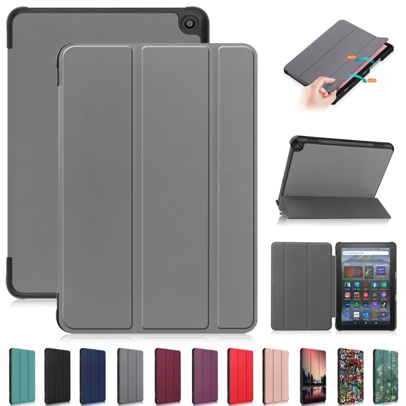 Premium Trifold Magnetic Leather Smart Cover