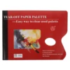 1 Book Paper Paint Color Palettes Painting Pallet Trays Disposable Water Color Pallet Paper Acrylic Oil Painting Art Supplies 1