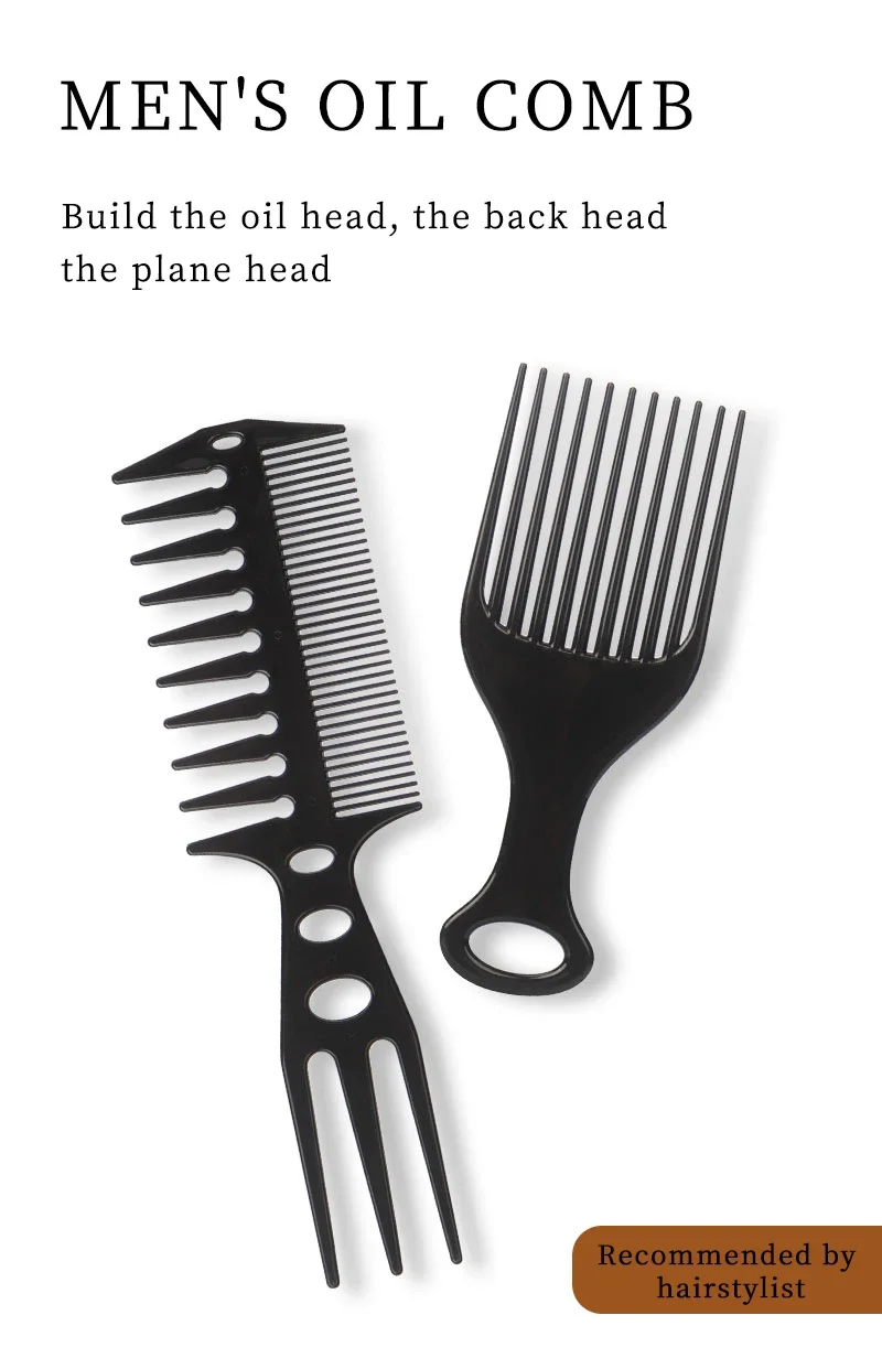 Hair Cutting Comb Set – Professional Barber Salon Hair Styling Accessories Kit