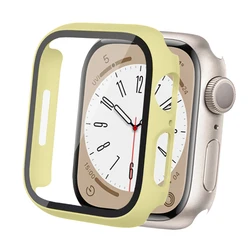 Premium Tempered Glass Screen Protector with Protective Cover - 38mm series 321 (Yellow)