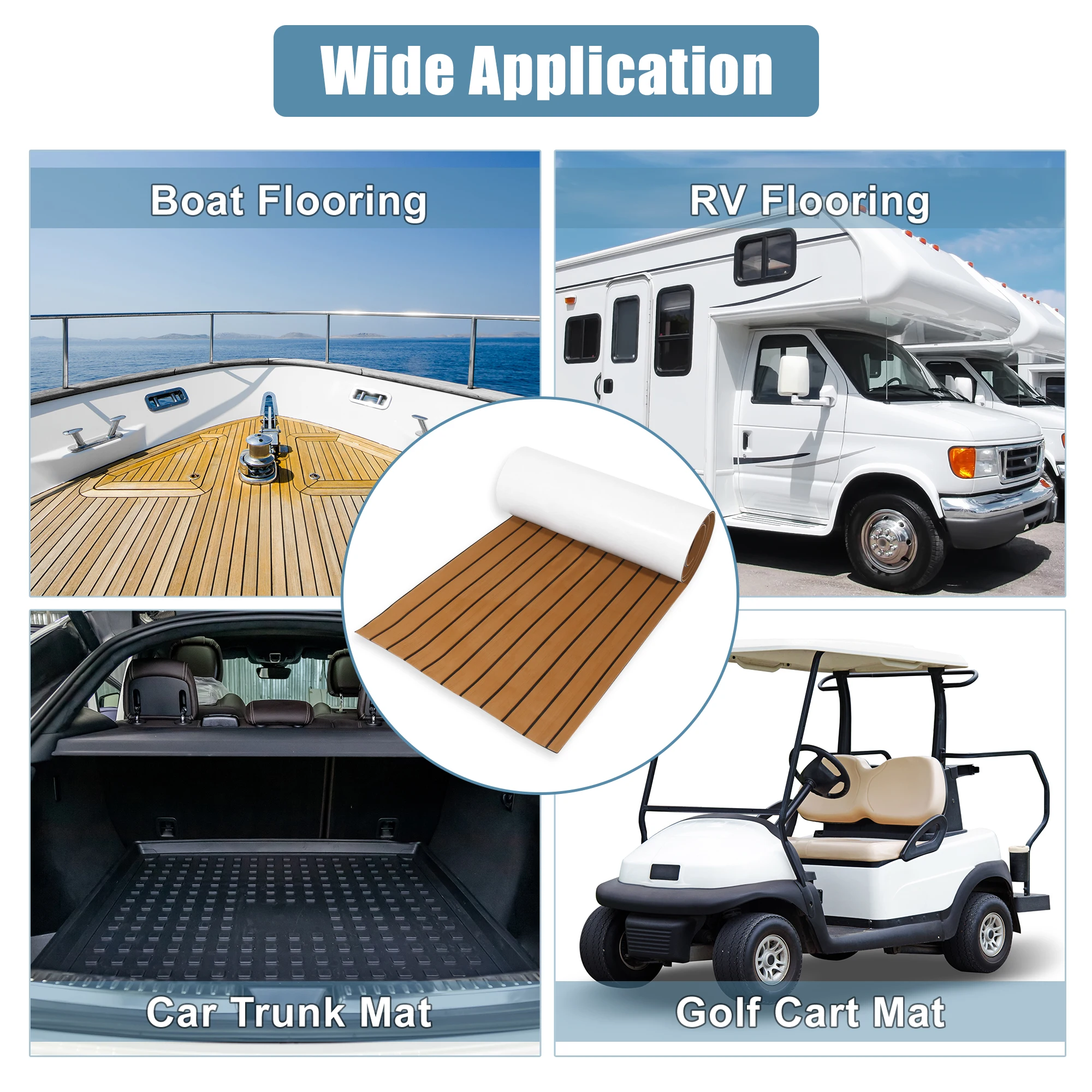 EVA Foam Boat Flooring Teak For Boats Marine