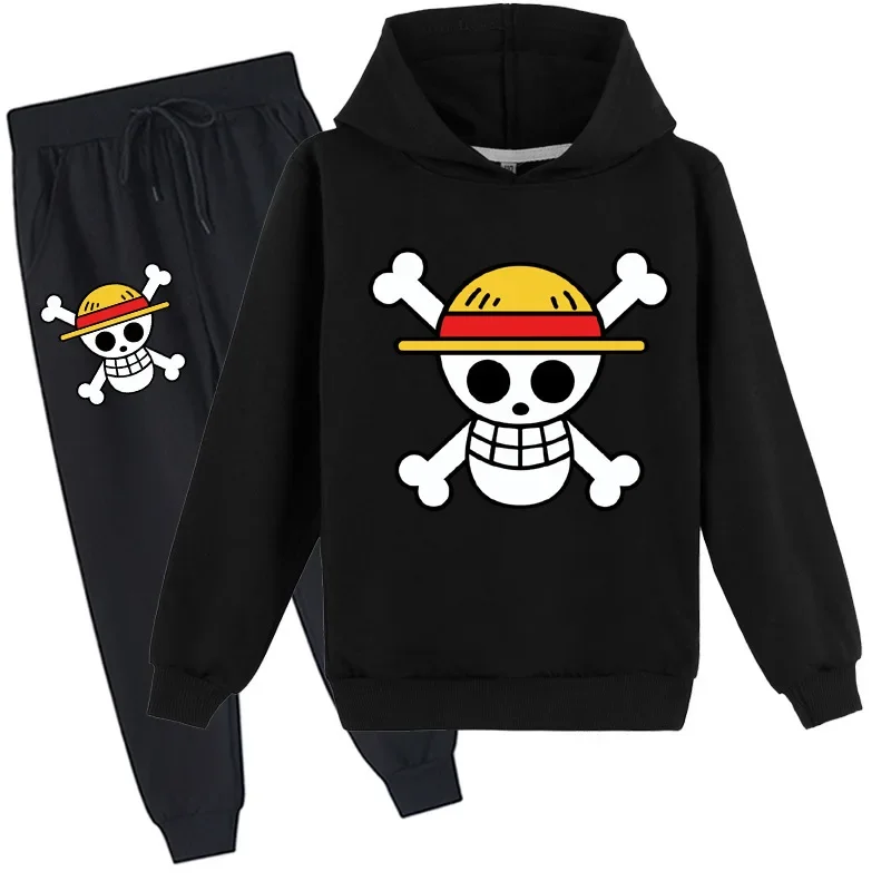 

One Piece Boys Suit New Autumn and Winter Cool and Handsome Children's Sportswear Girls Sweatshirt and Trousers Two-piece Set
