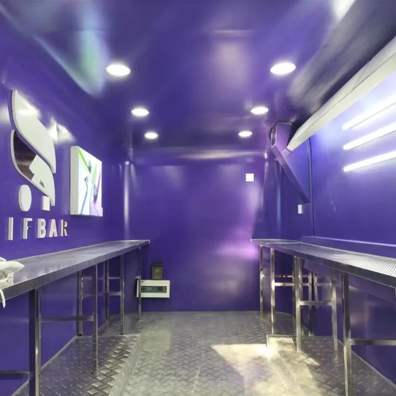 Customized Electric Mobile Multi-functional Commodity Wholesale Retail Food Snack Factory Direct Selling Boutique Trailer 6